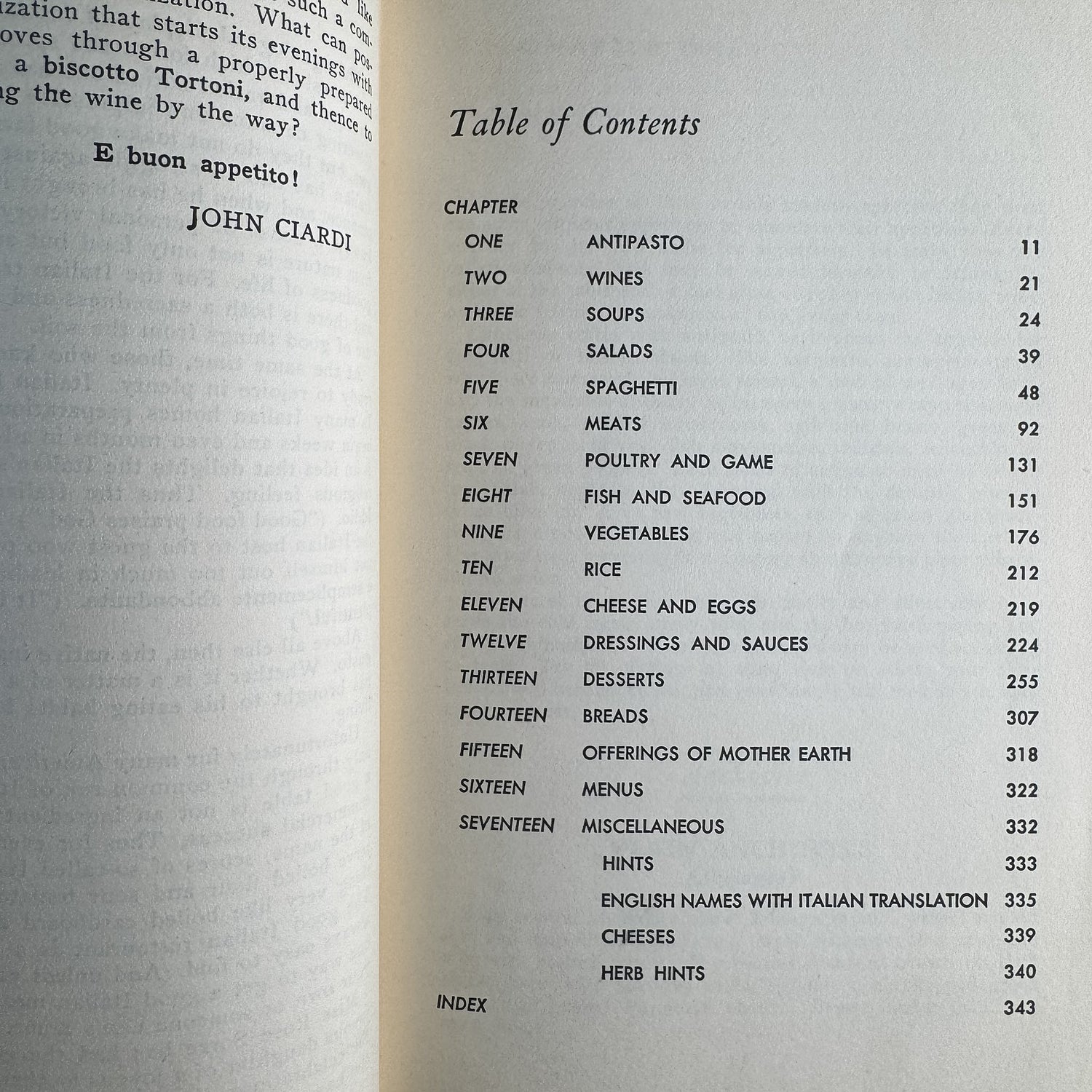 La Cucina, The Complete Italian Cookbook, Rose L. Sorce, 1953 - Pretty Old Books