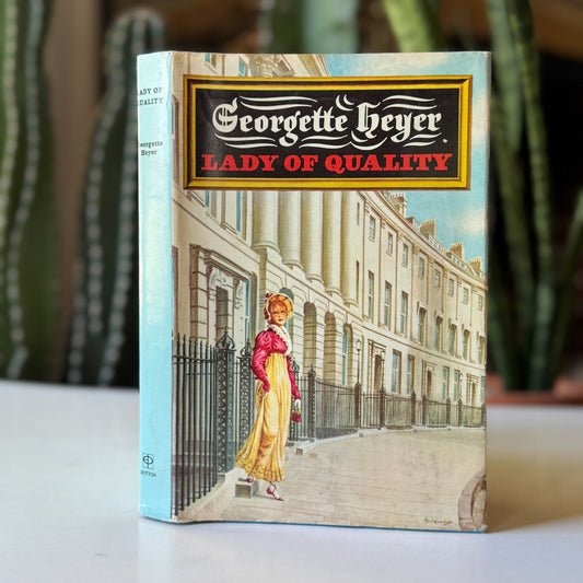 Lady of Quality, Georgette Heyer, 1972, Hardcover - Pretty Old Books