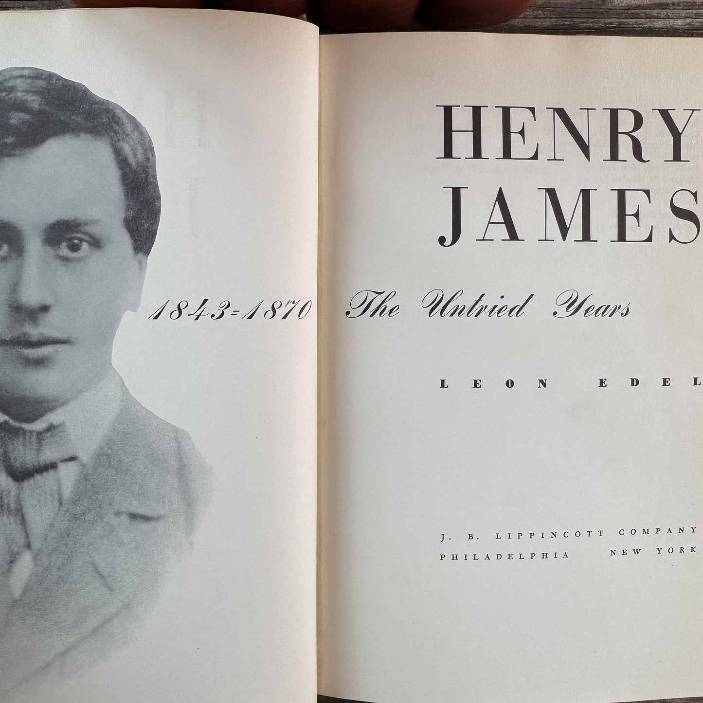 Leon Edel Henry James Biography, Complete 5-Volume First Edition Set, Pulitzer Prize - Pretty Old Books