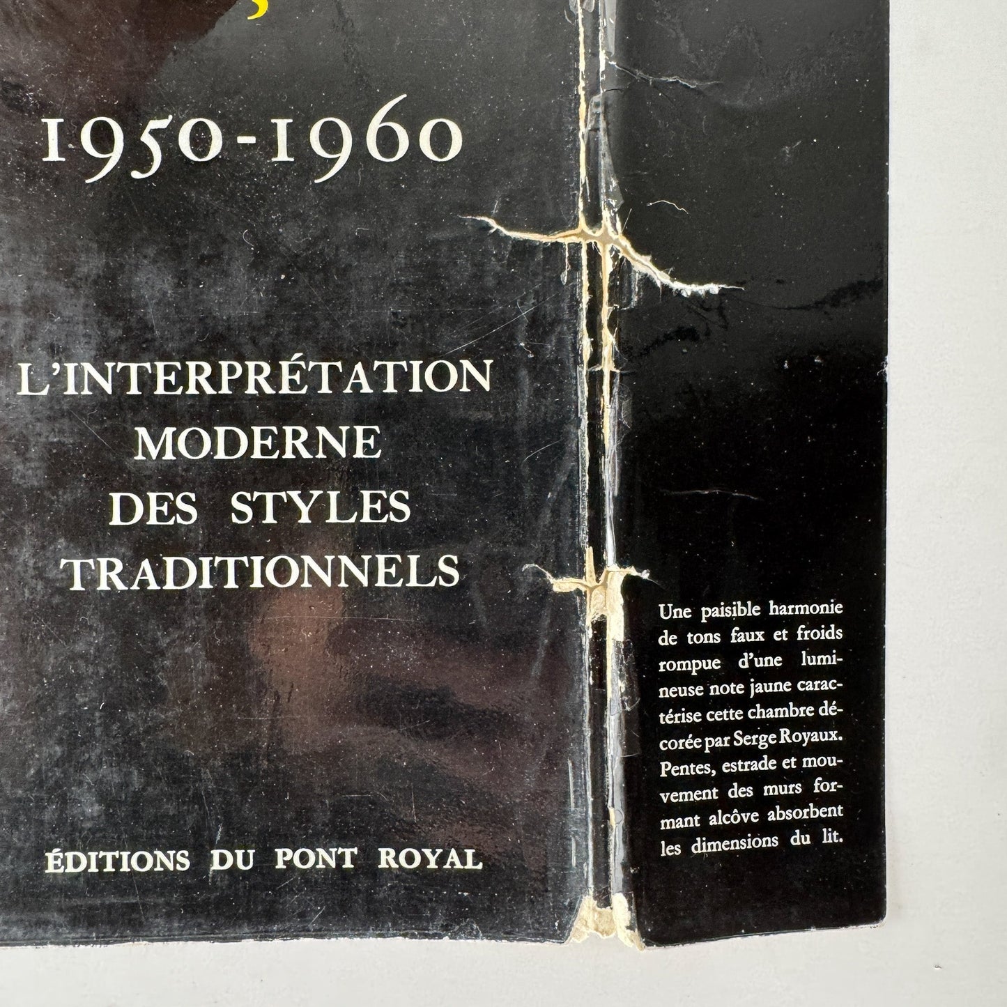 Les réussites de la décoration française 1950–1960, French Mid - Century Interior Design Coffee Table Book - Pretty Old Books