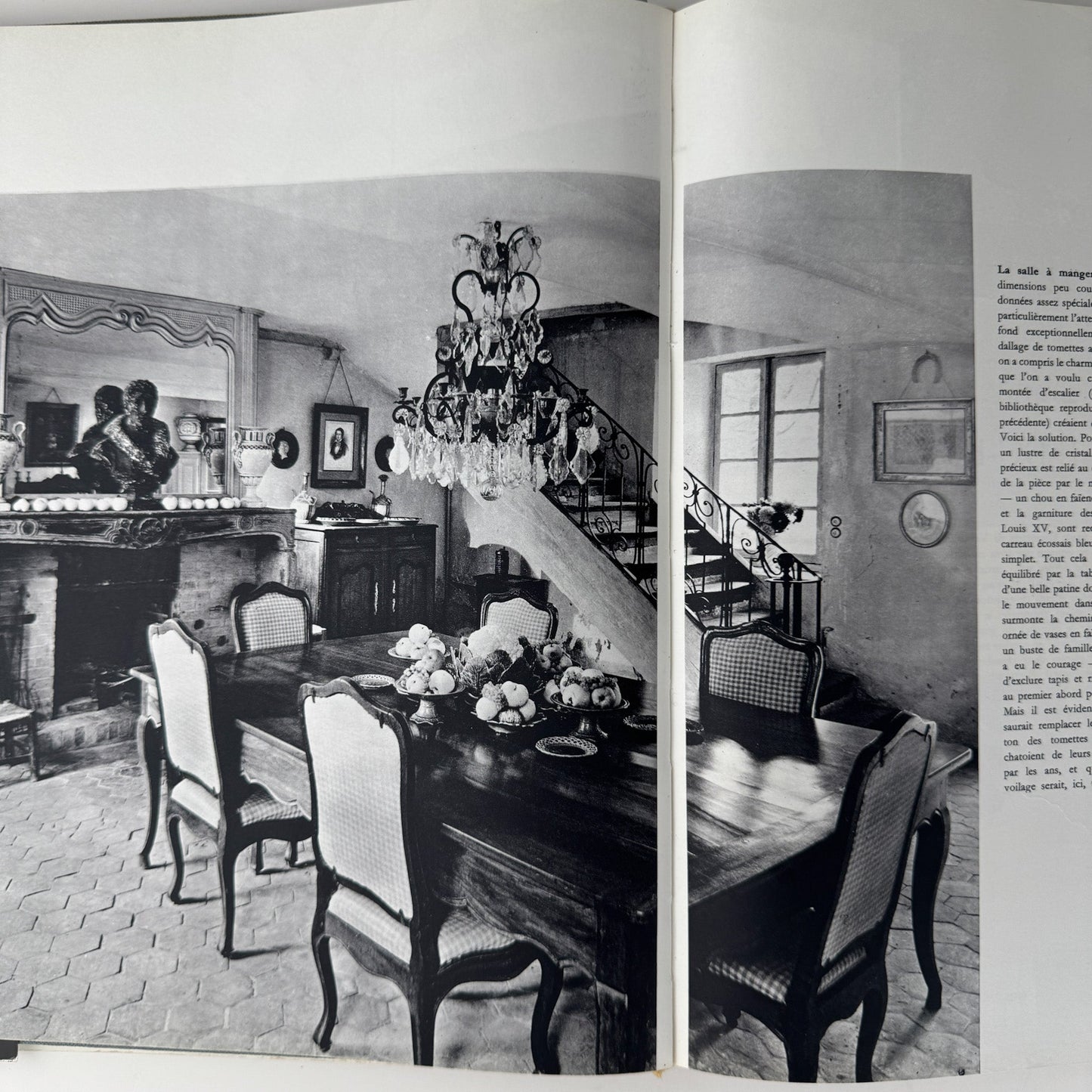 Les réussites de la décoration française 1950–1960, French Mid - Century Interior Design Coffee Table Book - Pretty Old Books