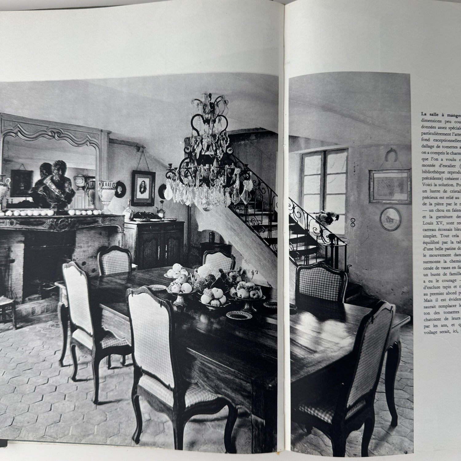 Les réussites de la décoration française 1950–1960, French Mid - Century Interior Design Coffee Table Book - Pretty Old Books