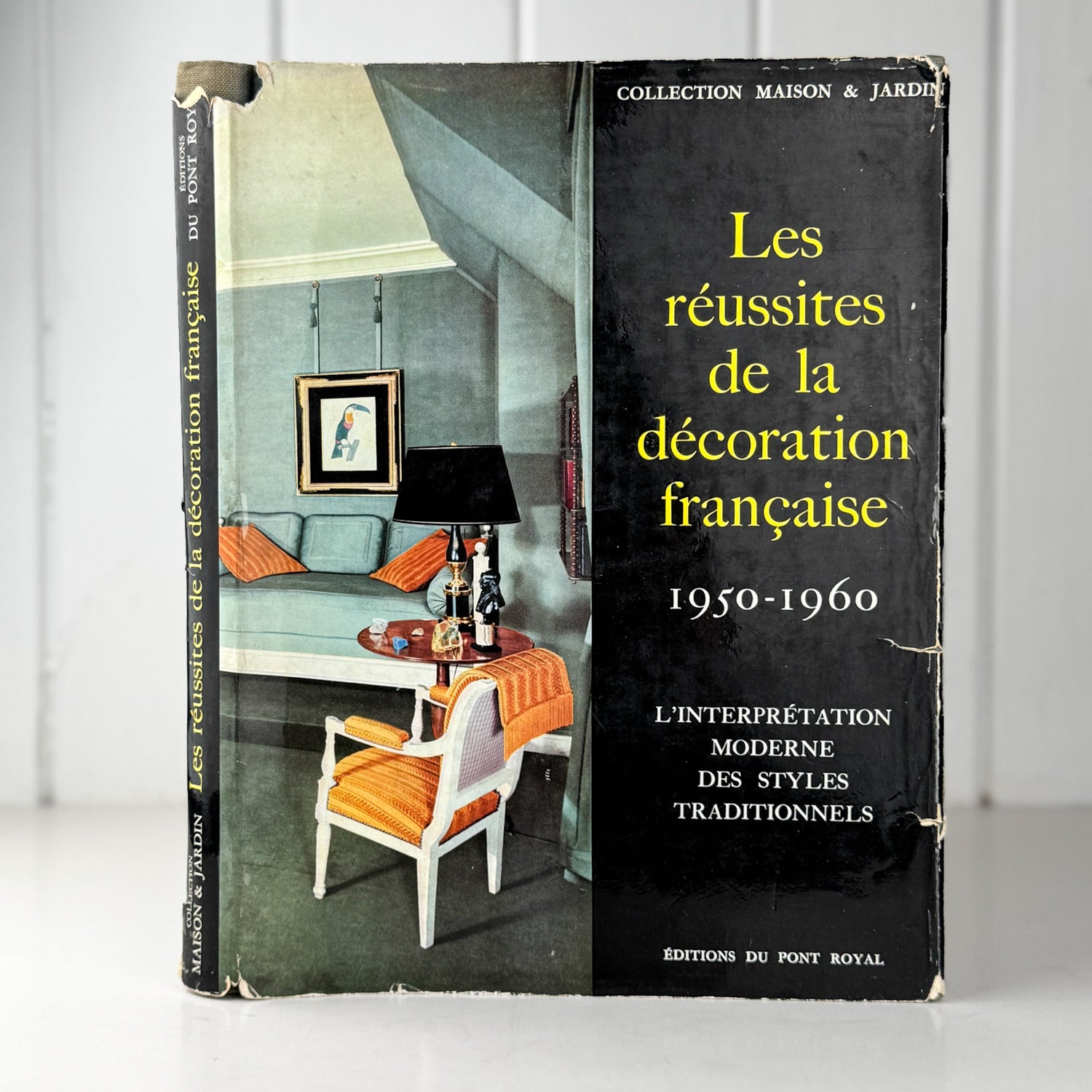 Les réussites de la décoration française 1950–1960, French Mid - Century Interior Design Coffee Table Book - Pretty Old Books