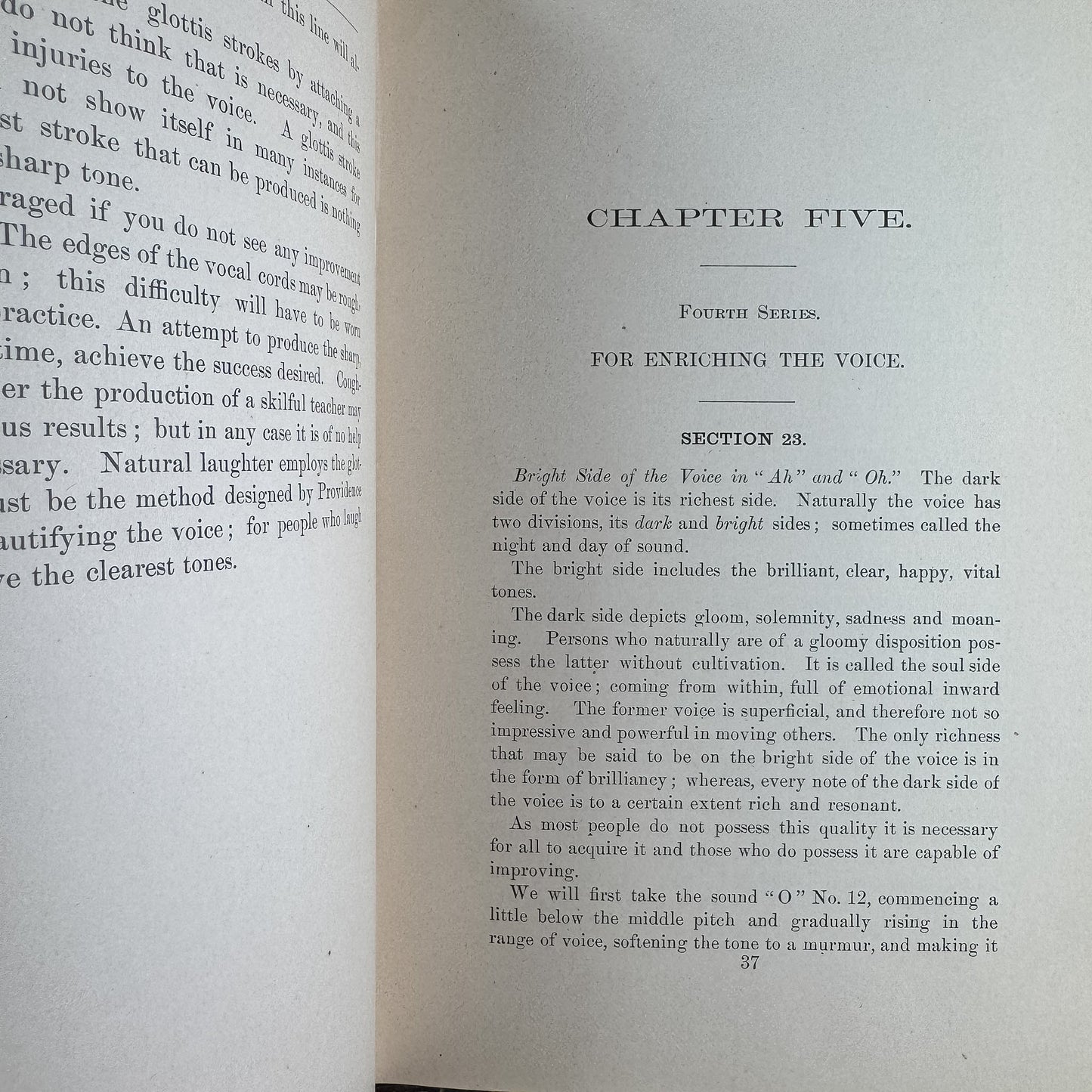 Lessons in Voice Culture: The Perfect Method, Edmund Shaftesbury, 1889 - Pretty Old Books