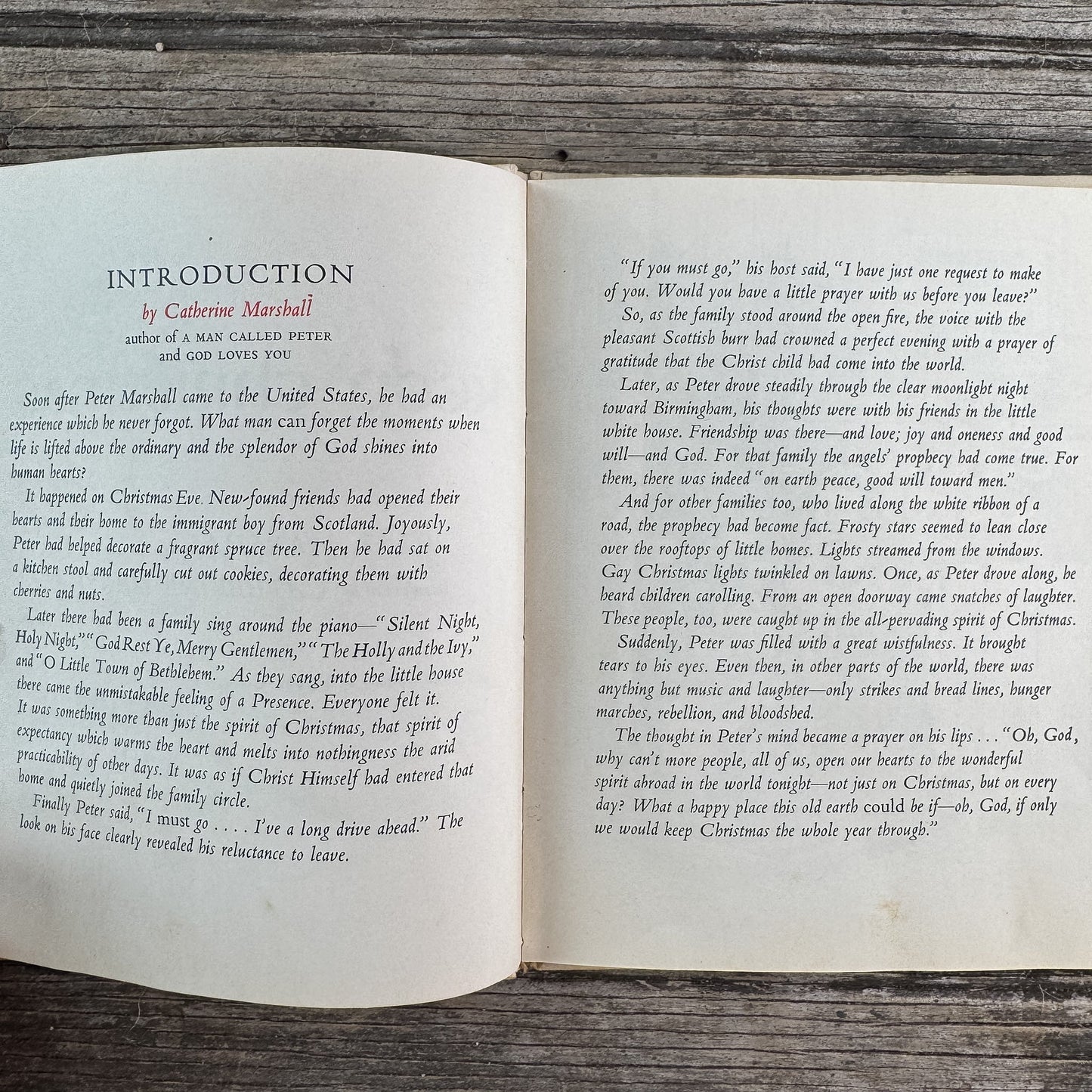 Let's Keep Christmas, Peter Marshall, 1953 - Pretty Old Books