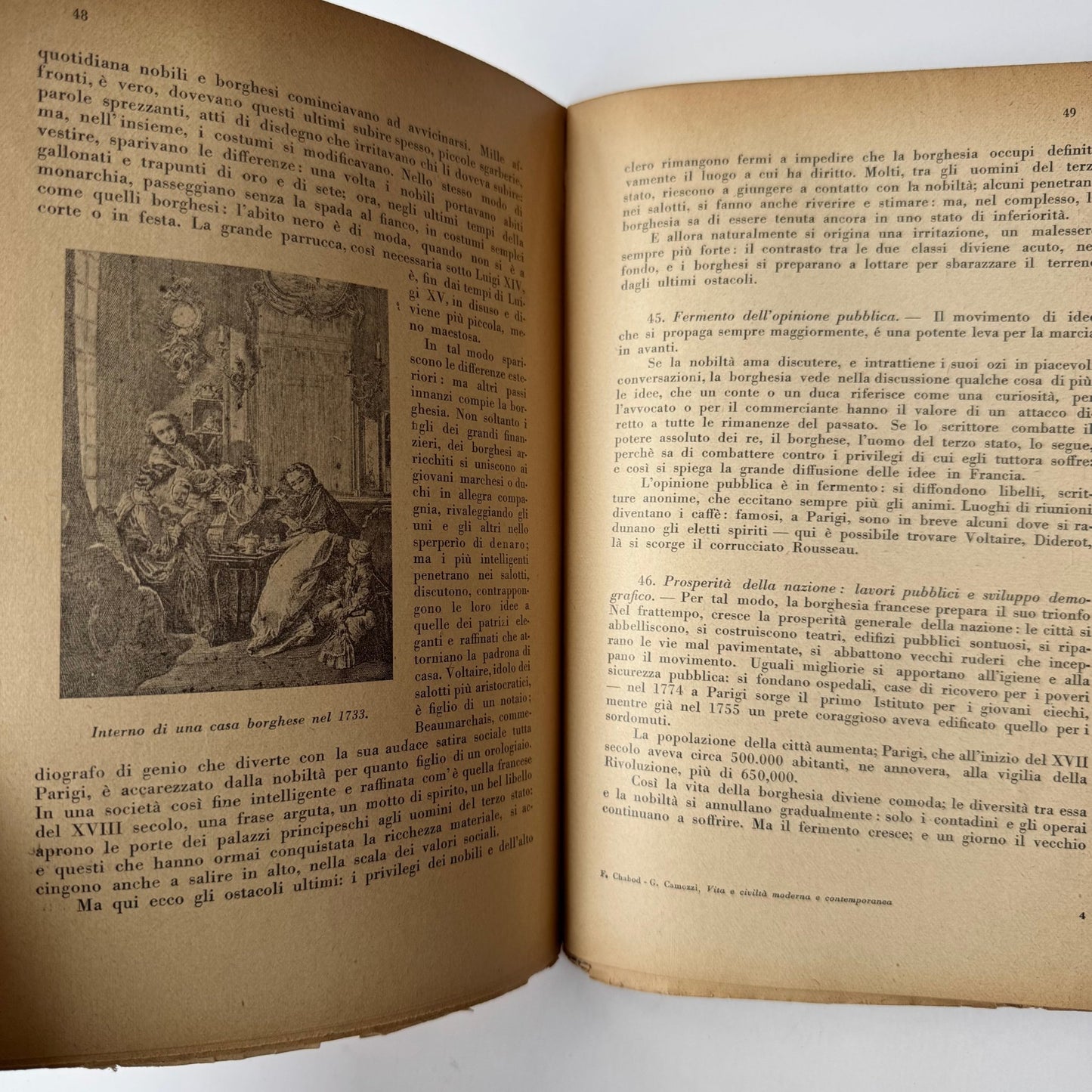Life and Civilization, Italian High School History Textbook, 1930 Paperback - Pretty Old Books