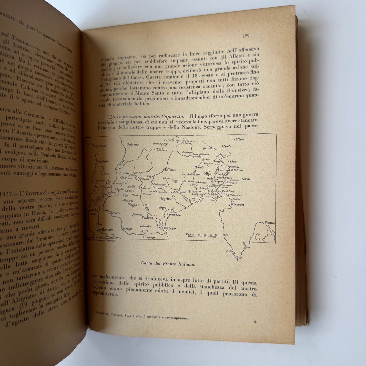 Life and Civilization, Italian High School History Textbook, 1930 Paperback - Pretty Old Books