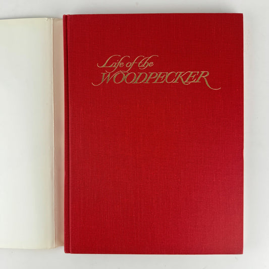 Life of the Woodpecker, Alexander F. Skutch, 1985 Ornithology Illustrated Book - Pretty Old Books