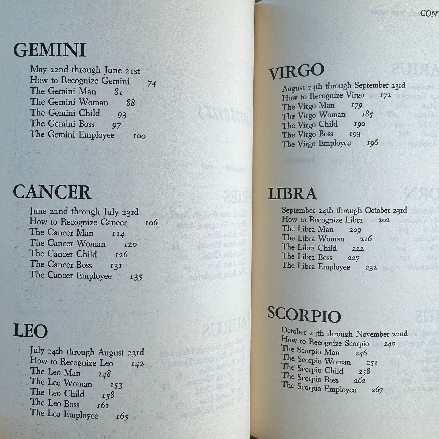 Linda Goodman's Sun Signs, Vintage Astrology, 1968 - Pretty Old Books