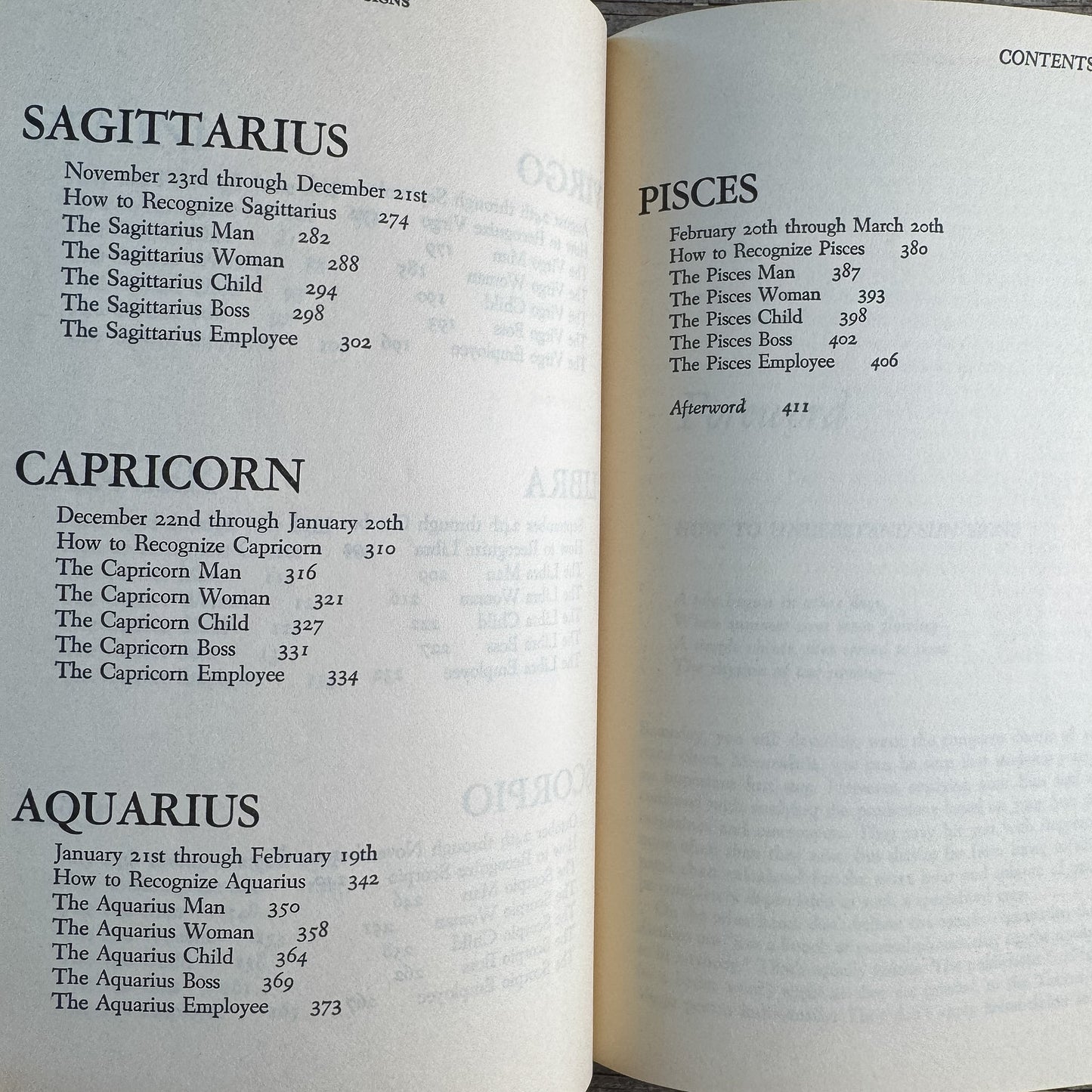 Linda Goodman's Sun Signs, Vintage Astrology, 1968 - Pretty Old Books
