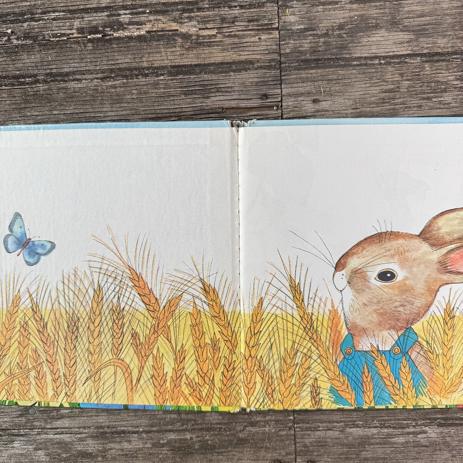 Little Bunny Follows His Nose, Katherine Howard, 1971 Scratch & Sniff - Pretty Old Books