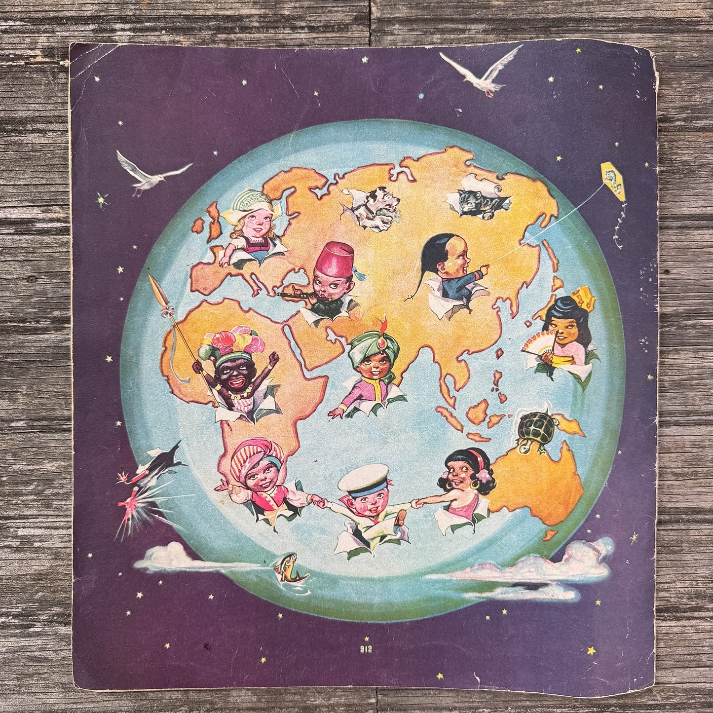 Little Friends From Many Lands, Mary Windsor, 1935 - Pretty Old Books