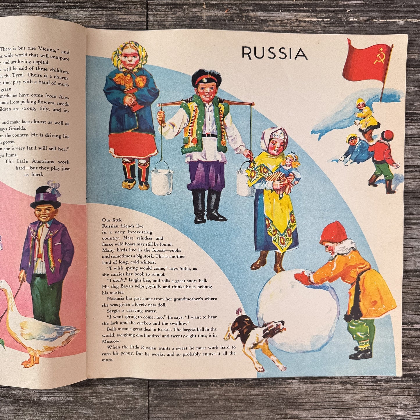 Little Friends From Many Lands, Mary Windsor, 1935 - Pretty Old Books