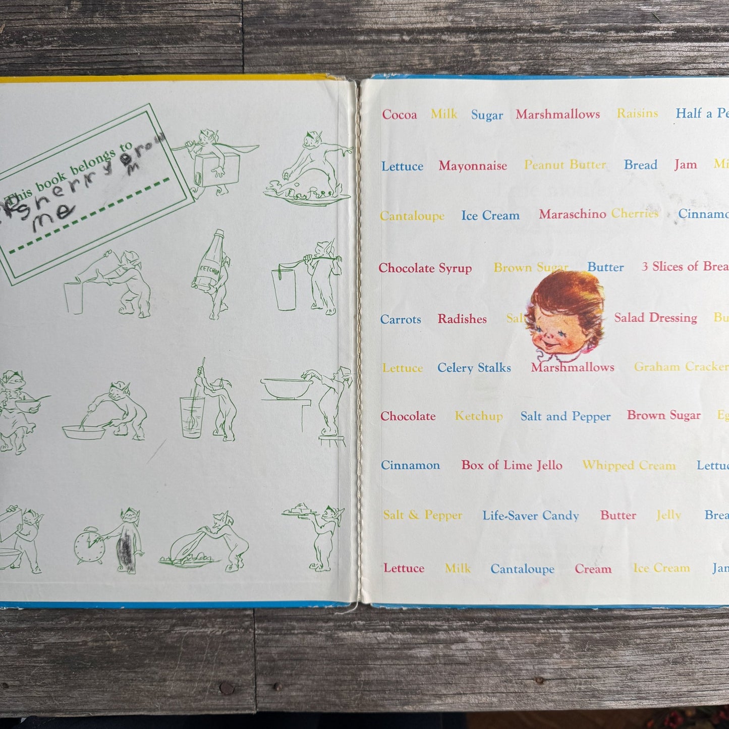 Little Mother’s Cook Book, 1952 - Pretty Old Books