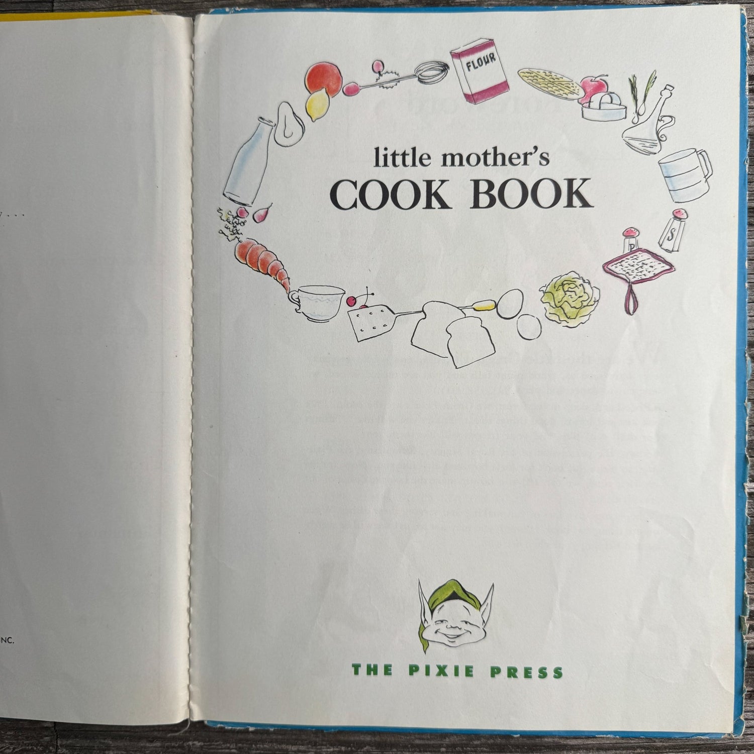 Little Mother’s Cook Book, 1952 - Pretty Old Books