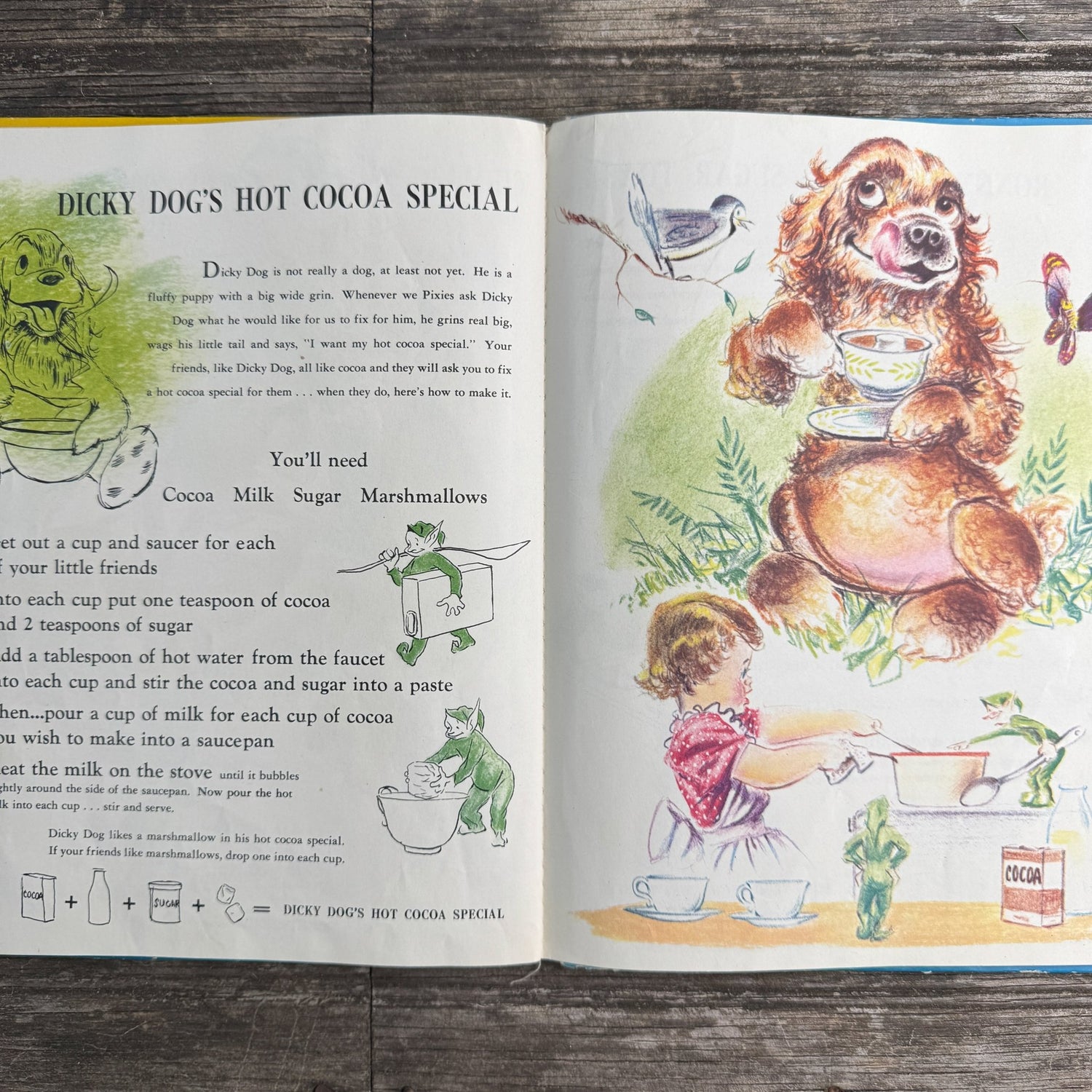 Little Mother’s Cook Book, 1952 - Pretty Old Books