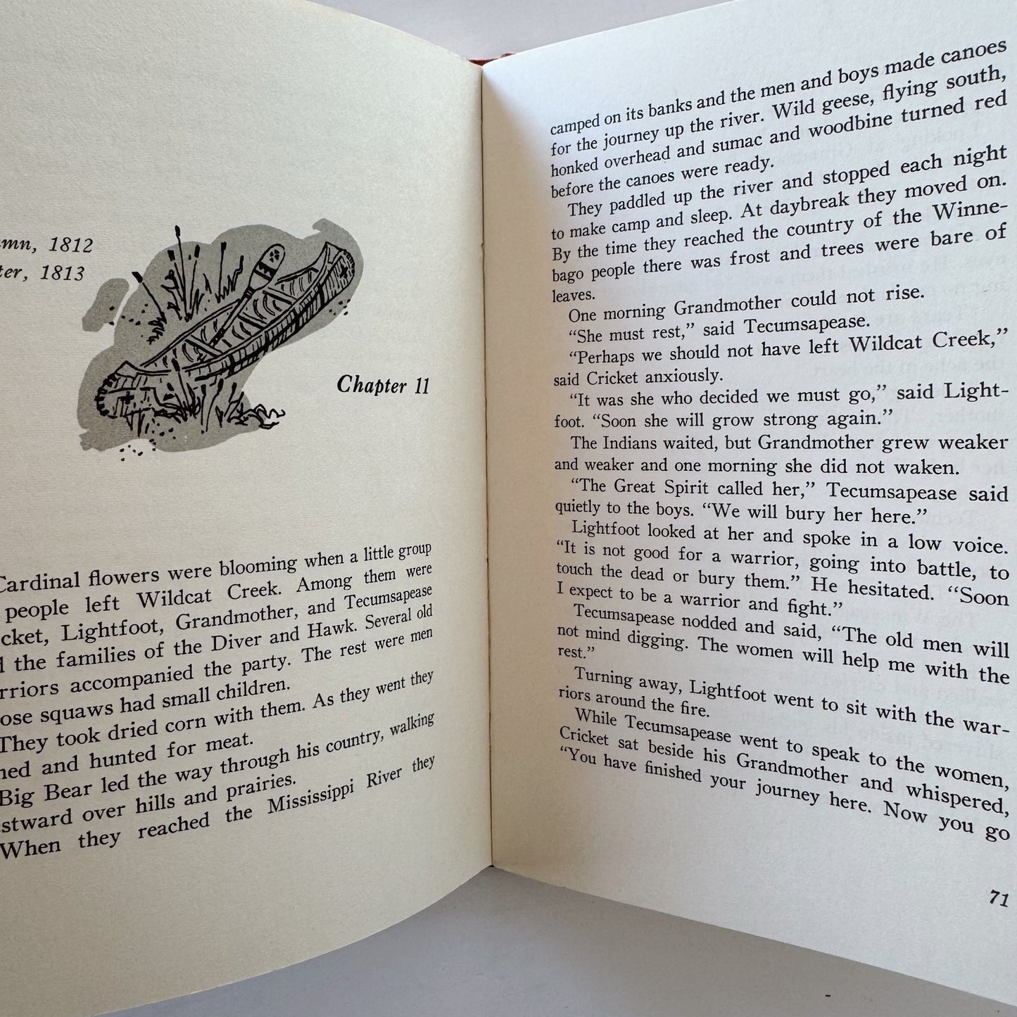Little Thunder, Georgiana Dorcas Ceder, 1966 Juvenile Historical Fiction Hardcover - Pretty Old Books