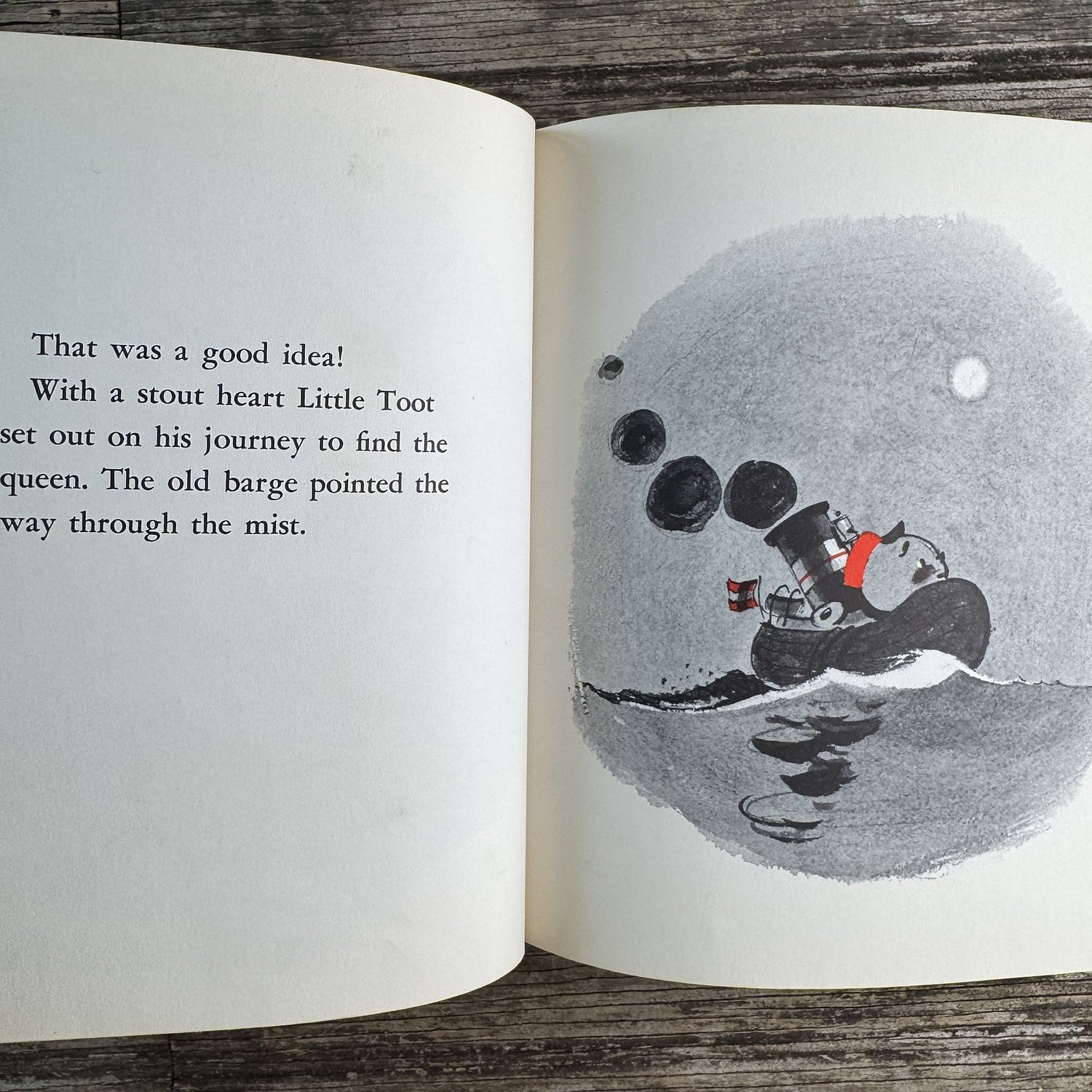 Little Toot on the Thames, Hardie Gramatky, 1964 - Pretty Old Books