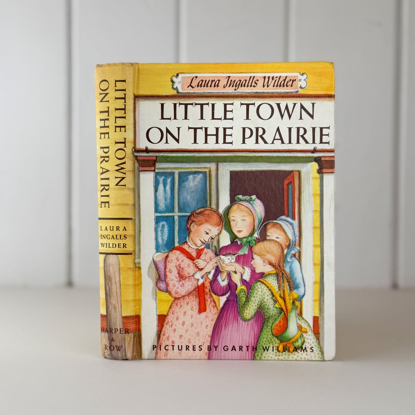Little Town on the Prairie, Vintage Hardcover with Dust Jacket - Pretty Old Books