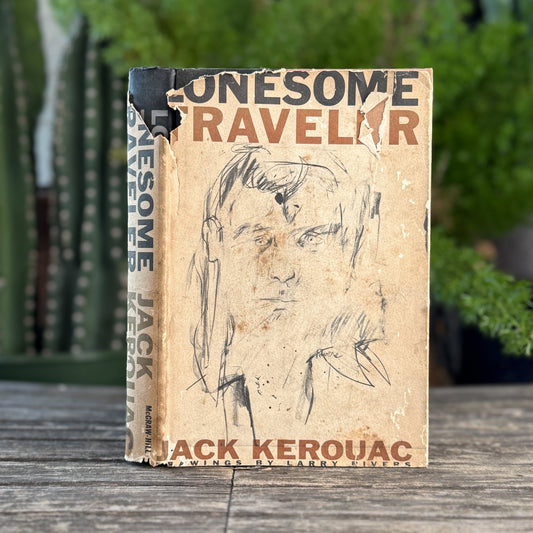 Lonesome Traveler, Jack Kerouac, First Edition, 1960 - Pretty Old Books