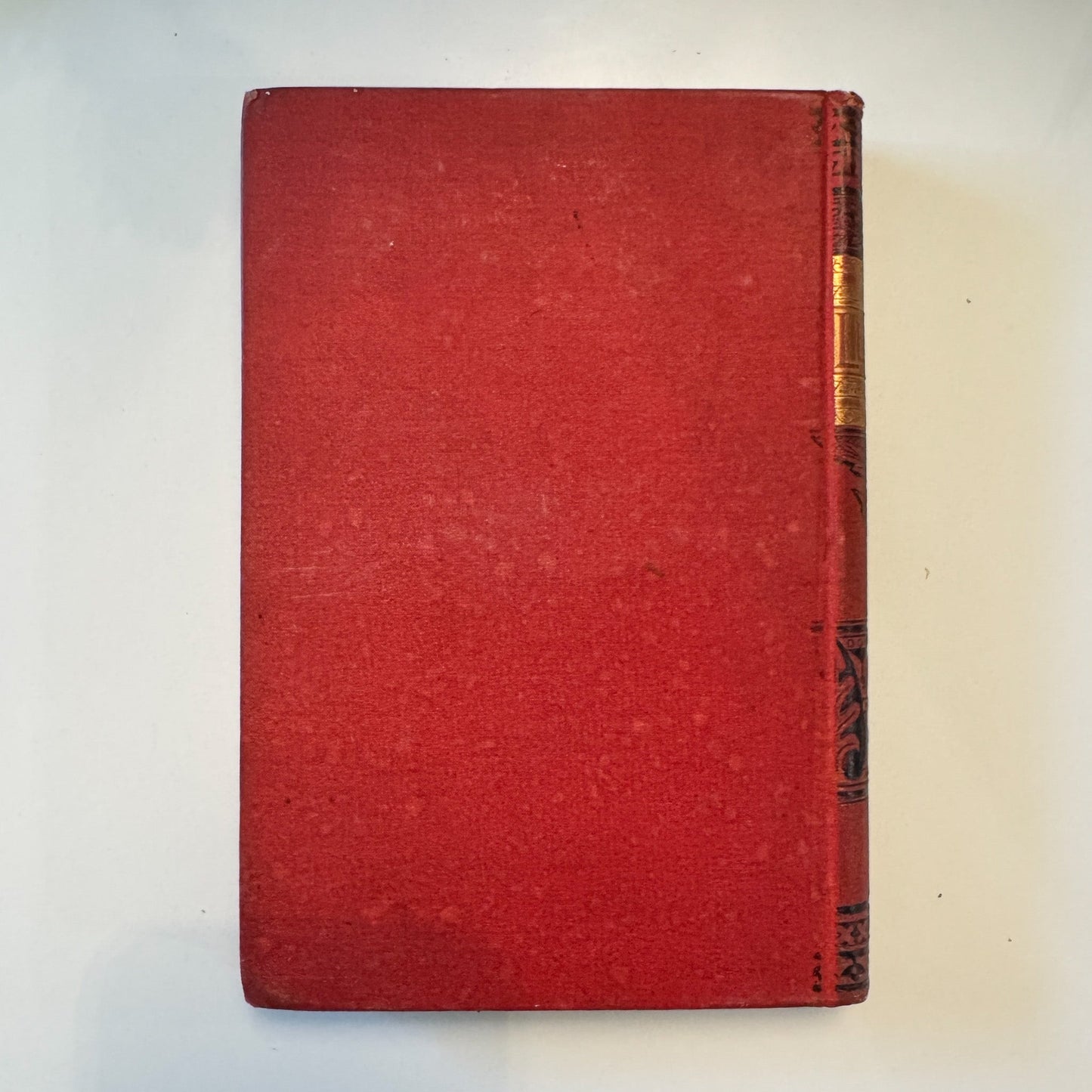 Lucile, Owen Meredith, 1880, Red Antique Ornate Hardcover - Pretty Old Books