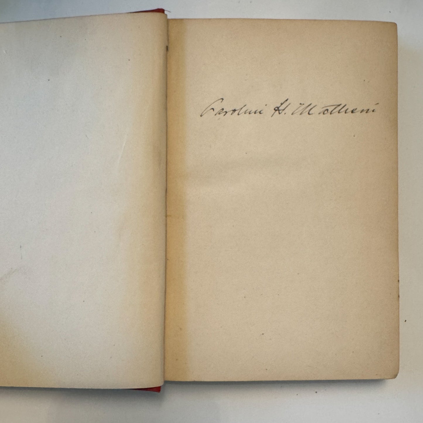 Lucile, Owen Meredith, 1880, Red Antique Ornate Hardcover - Pretty Old Books