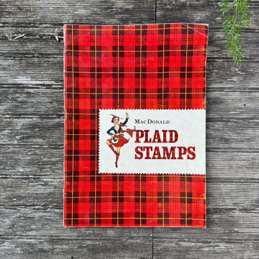 MacDonald Plaid Stamps Gift Catalog, 1961 Paperback - Pretty Old Books