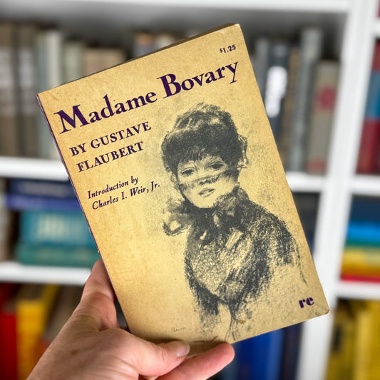 Madame Bovary, Flaubert, Rinehart Edition, 1965 Paperback - Pretty Old Books