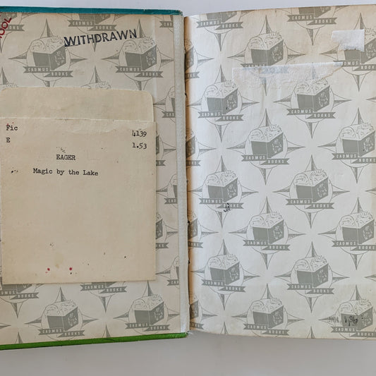 Magic By The Lake, Edward Eager, 1962, Hardcover - Pretty Old Books