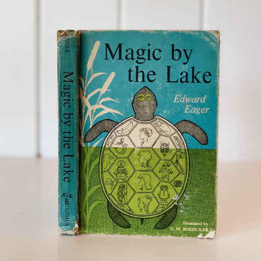 Magic By The Lake, Edward Eager, 1962, Hardcover - Pretty Old Books