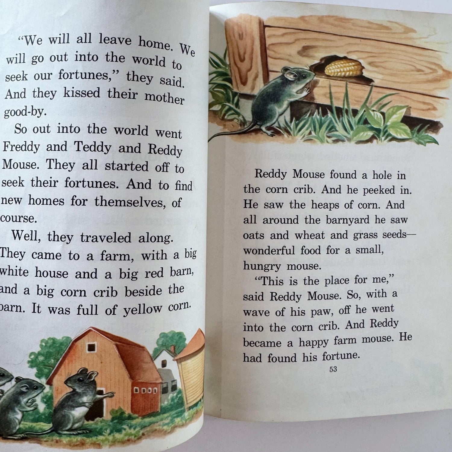 Making Friends, 1953 Time To Read Series Elementary School Reader Cowboys, Seasons, Kittens and Puppies - Pretty Old Books
