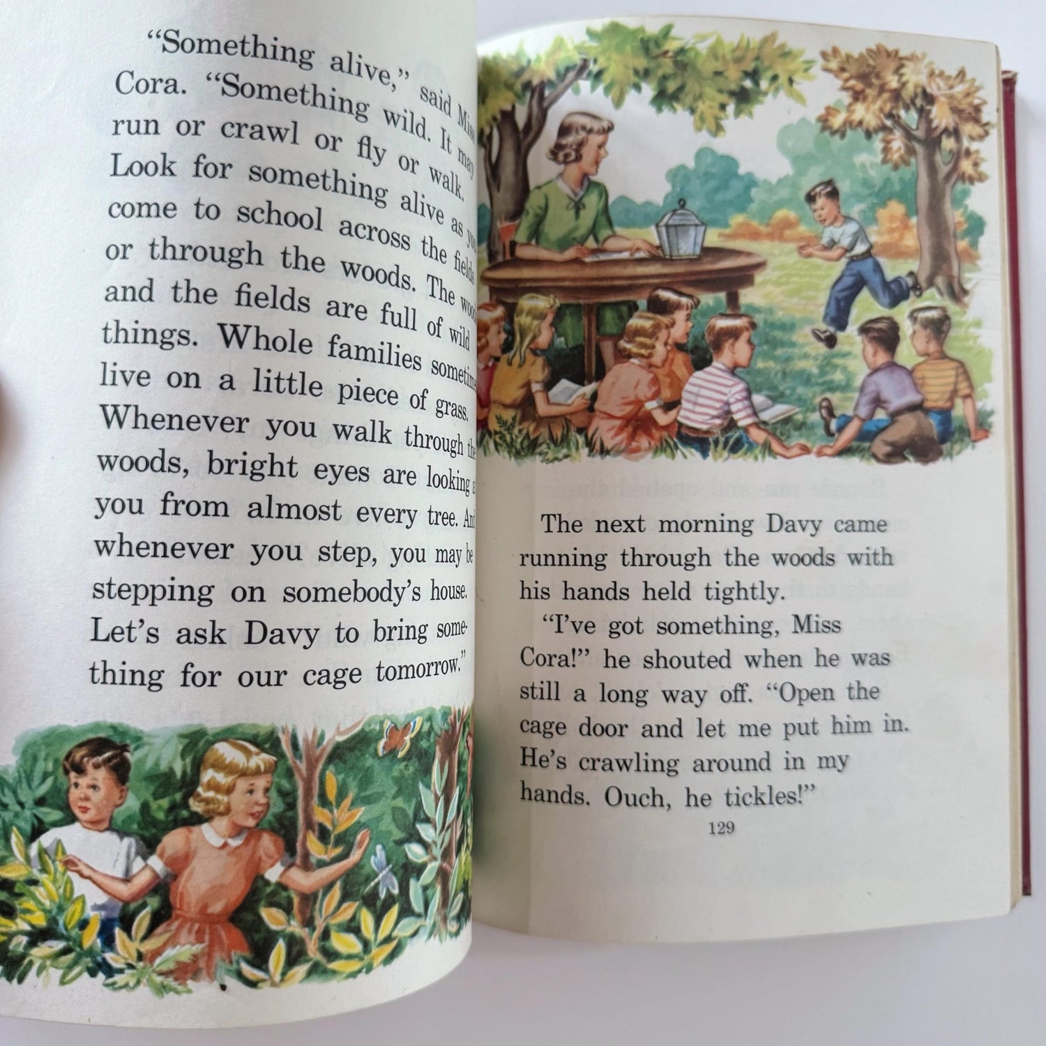 Making Friends, 1953 Time To Read Series Elementary School Reader Cowboys, Seasons, Kittens and Puppies - Pretty Old Books