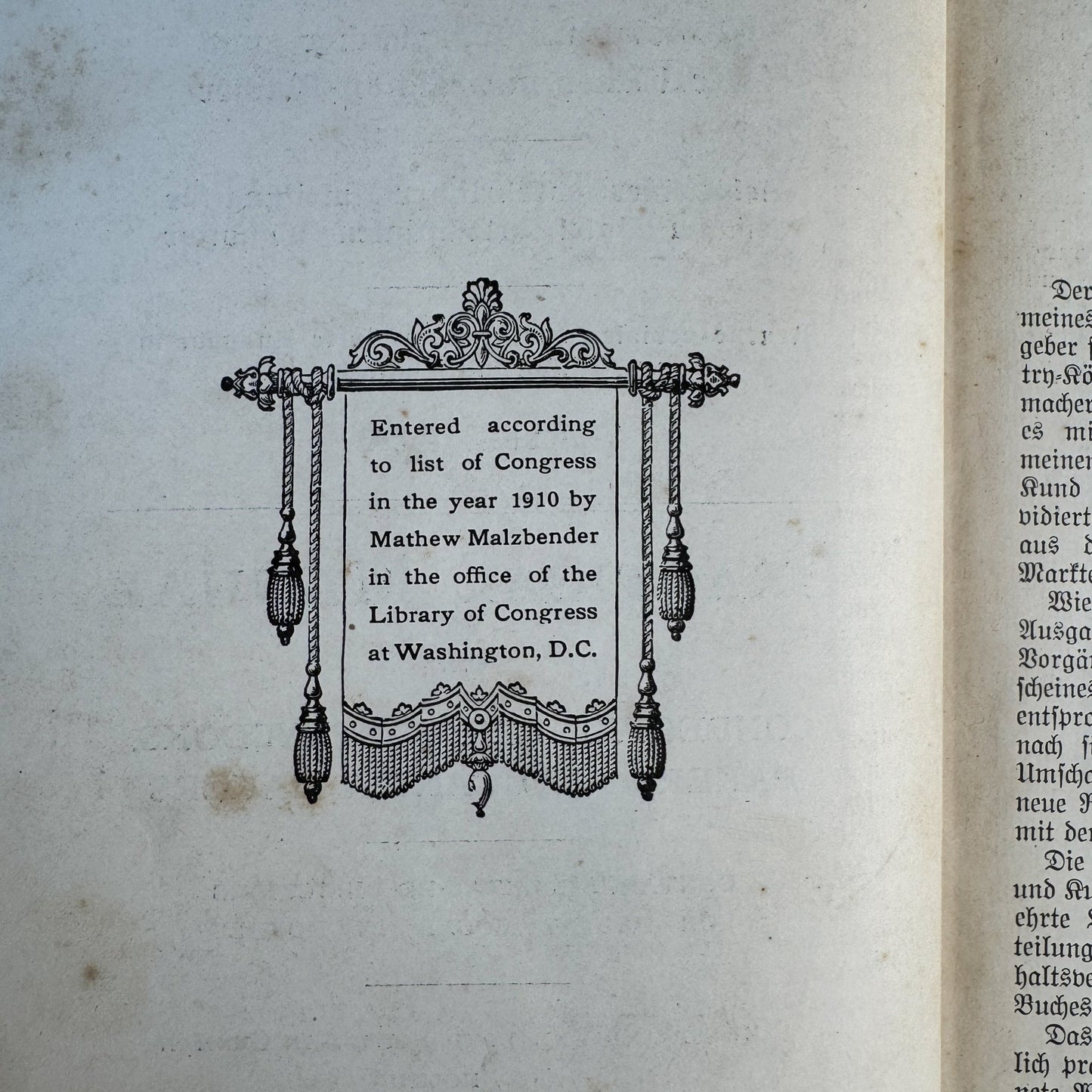 Malzbender's Practical Recipe Book, German/English, Mathew Malzbender, 1923 - Pretty Old Books