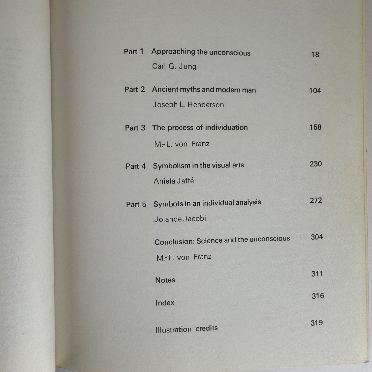 Man and His Symbols by Carl G. Jung, 1964 Book Club Edition - Pretty Old Books