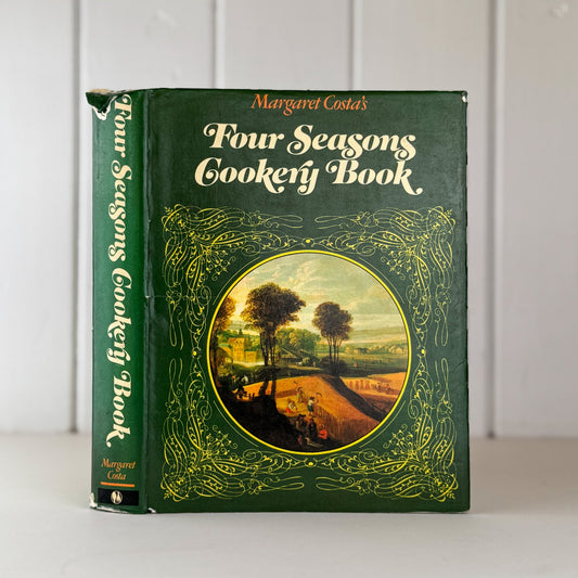 Margaret Costa's Four Seasons Cookery Book, 1970 Signed Cook Book - Pretty Old Books