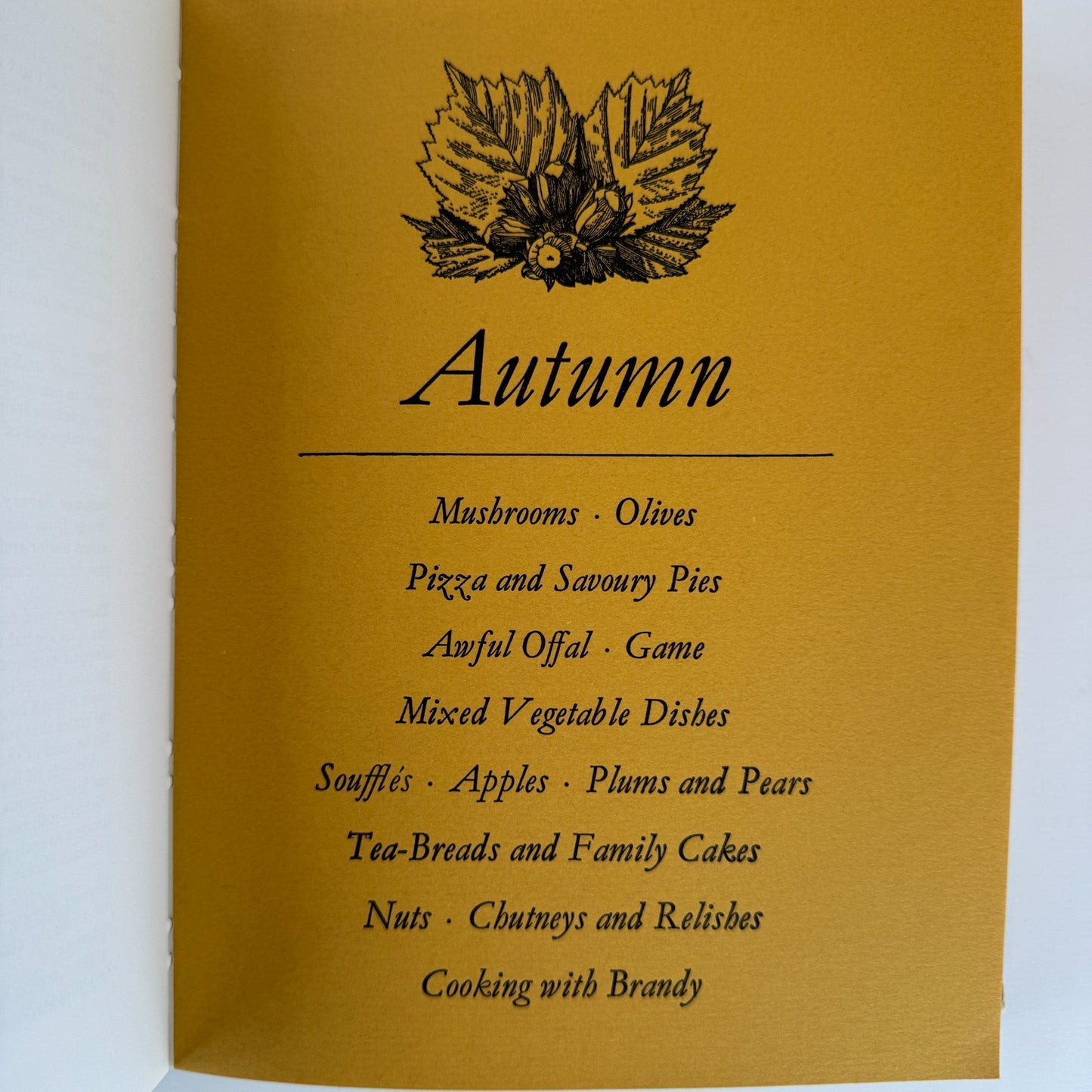 Margaret Costa's Four Seasons Cookery Book, 1970 Signed Cook Book - Pretty Old Books