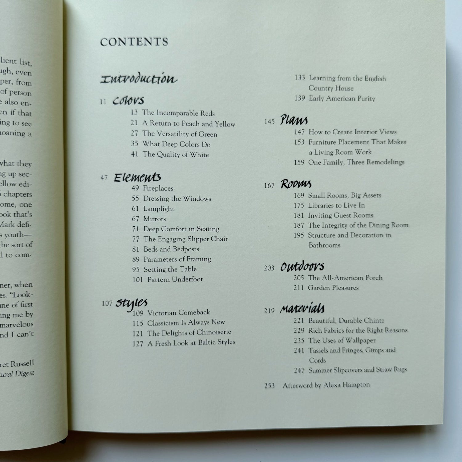 Mark Hampton on Decorating, Expanded Edition, 2015 Hardcover - Pretty Old Books