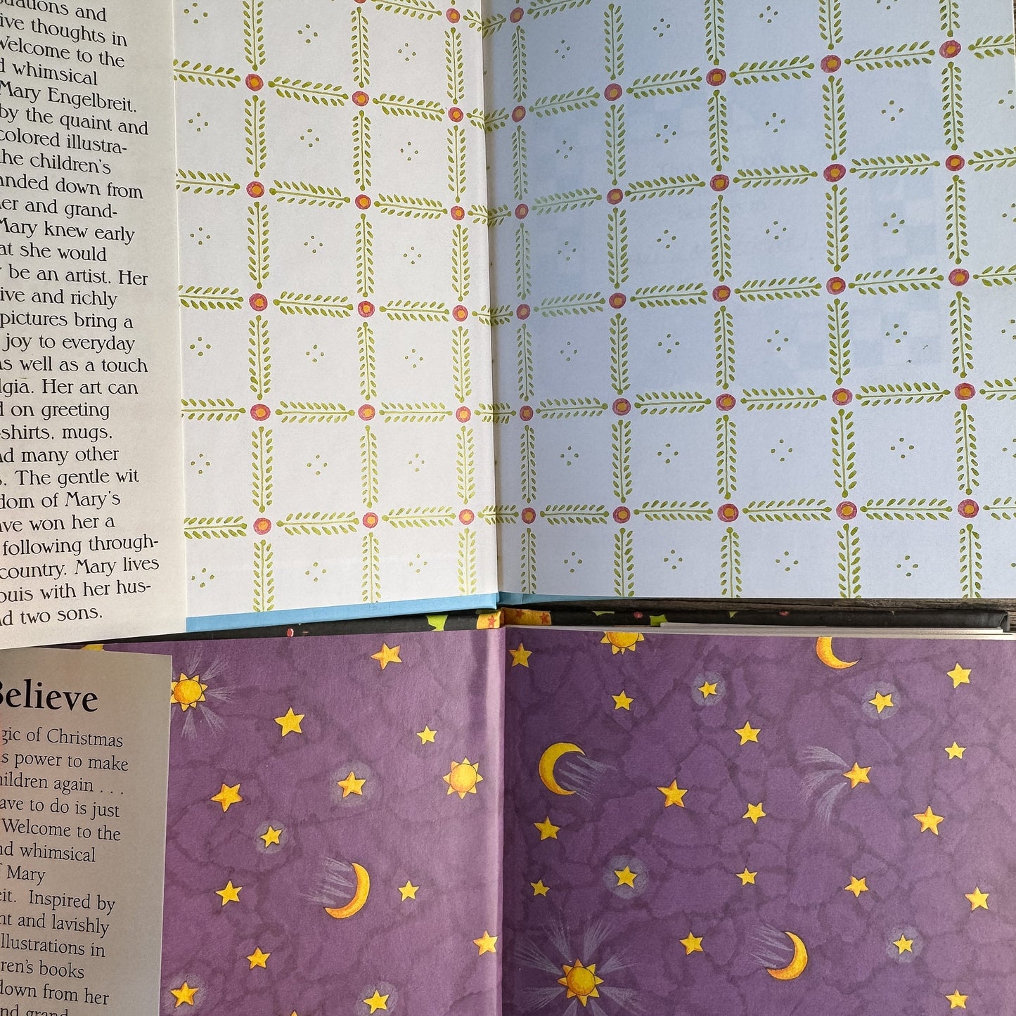 Mary Engelbreit Gift Book Set, Pals (1992) and Believe (1993) - Pretty Old Books