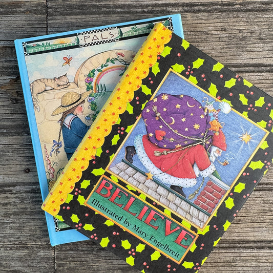 Mary Engelbreit Gift Book Set, Pals (1992) and Believe (1993) - Pretty Old Books