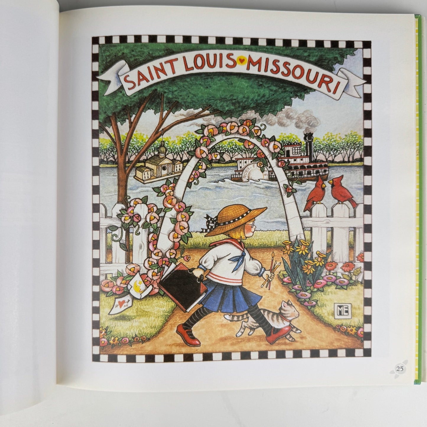 Mary Engelbreit's Outdoor Companion, 1996, Hardcover - Pretty Old Books
