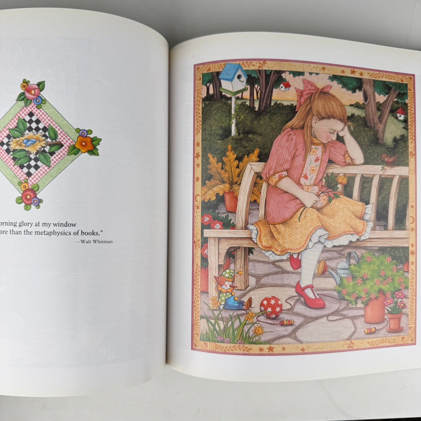 Mary Engelbreit's Outdoor Companion, 1996, Hardcover - Pretty Old Books