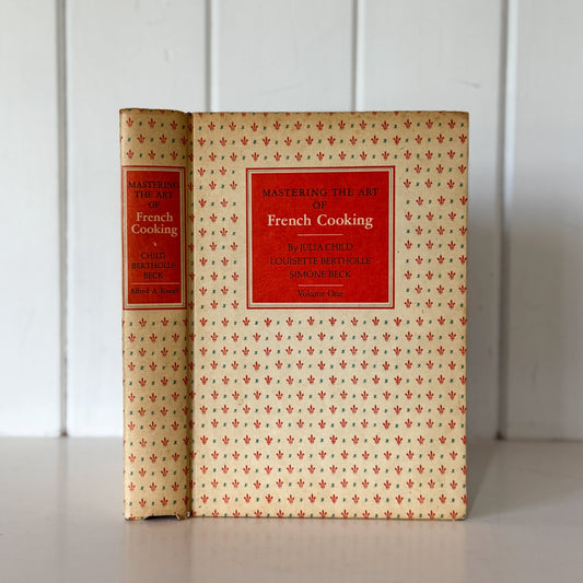Mastering the Art of French Cooking, Volume One, Julia Child, 1975, Hardcover - Pretty Old Books