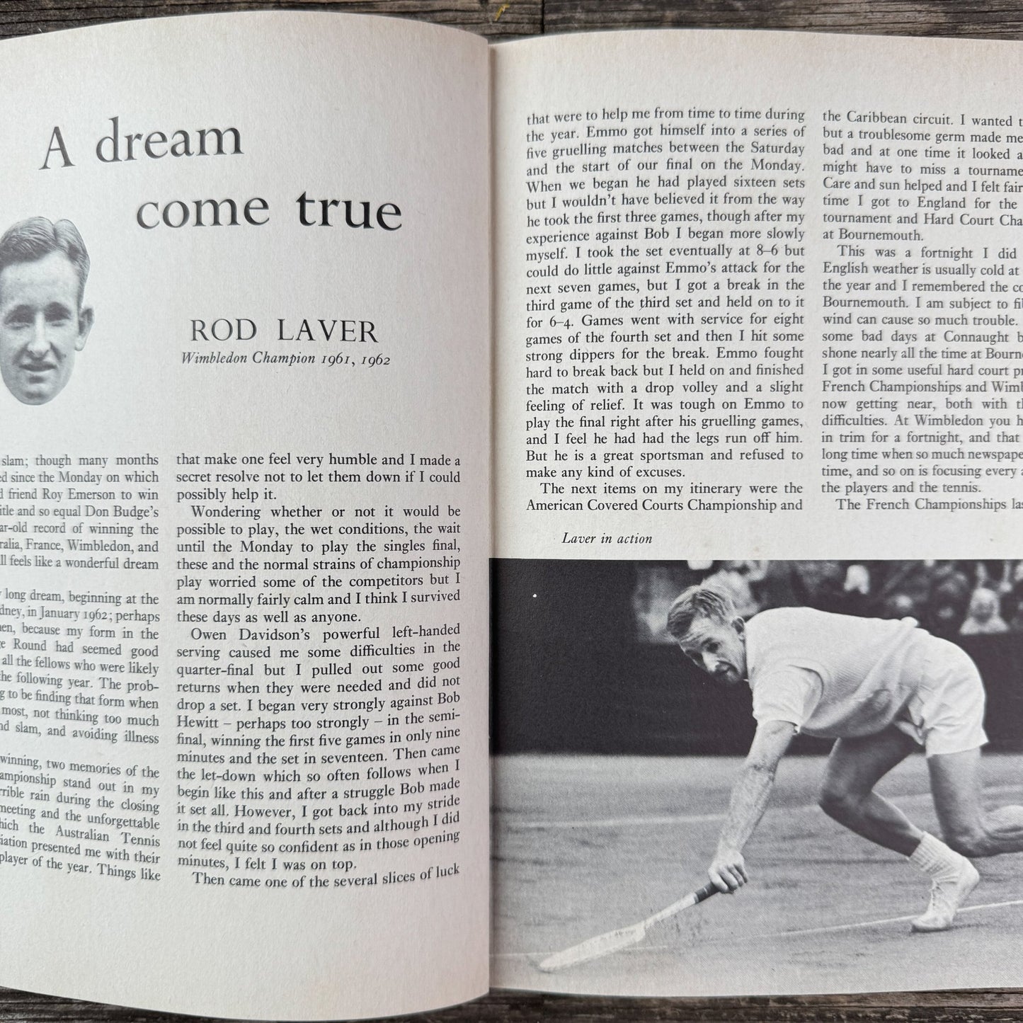 Match Point: The Nestlé Book of Tennis, 1963 - Pretty Old Books
