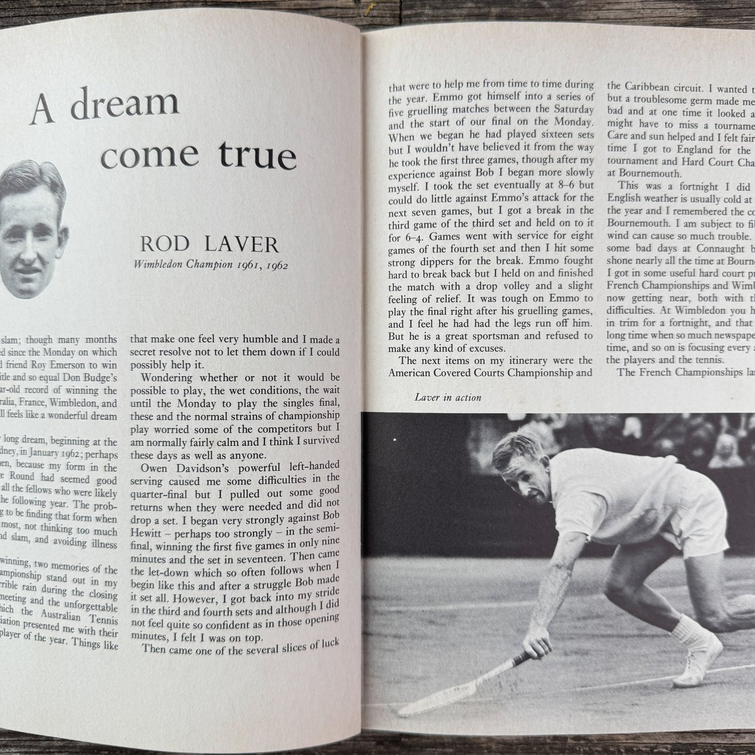 Match Point: The Nestlé Book of Tennis, 1963 - Pretty Old Books