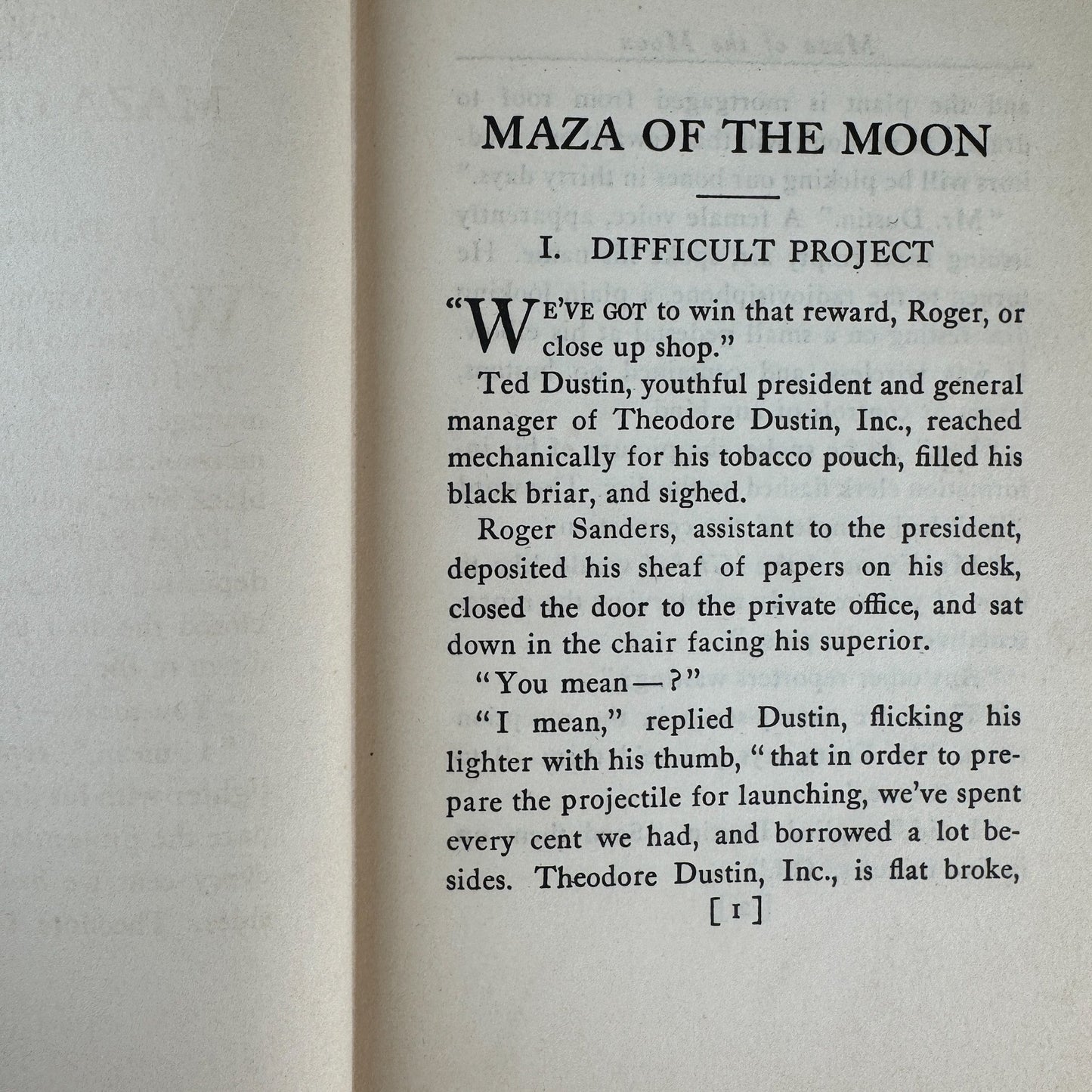 Maza of the Moon, Otis Adelbert Kline, 1930 Science Fiction - Pretty Old Books