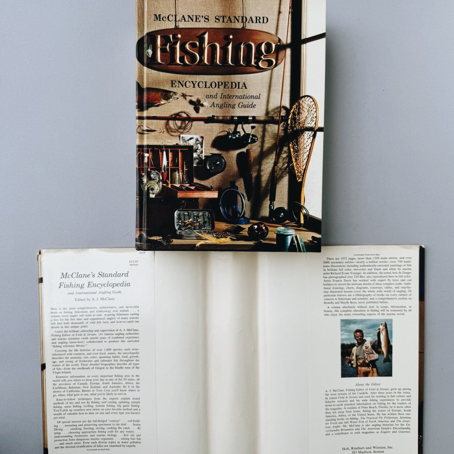 McClane's Standard Fishing Encyclopedia, 5th Printing, 1965 - Pretty Old Books