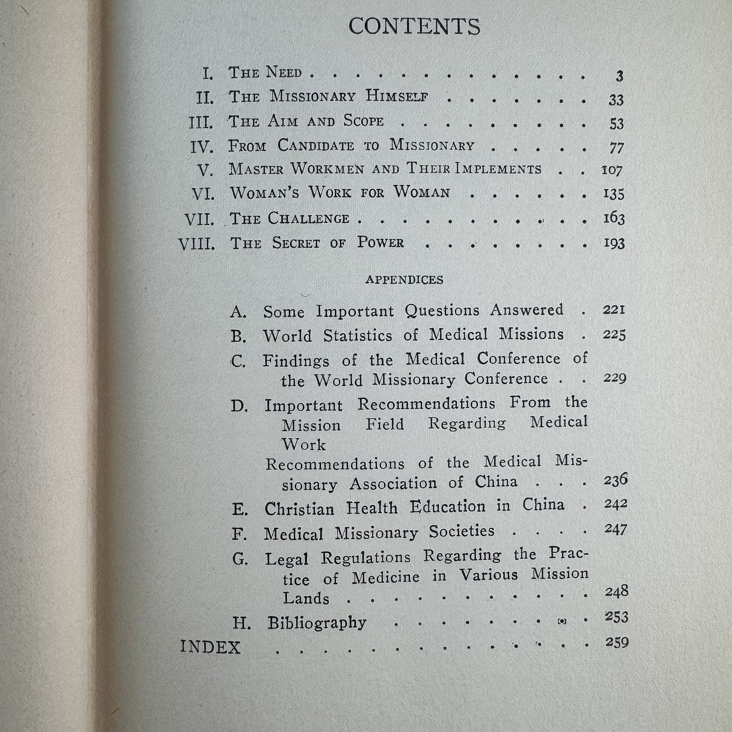 Medical Missions: The Two-Fold Task, Walter R. Lambuth, 1920 - Pretty Old Books
