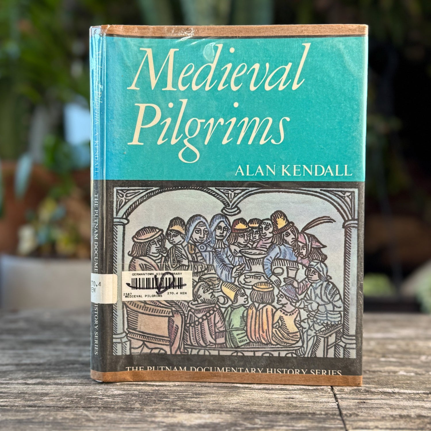 Medieval Pilgrims, Alan Kendall, Christian Pilgrimage History, 1970 - Pretty Old Books