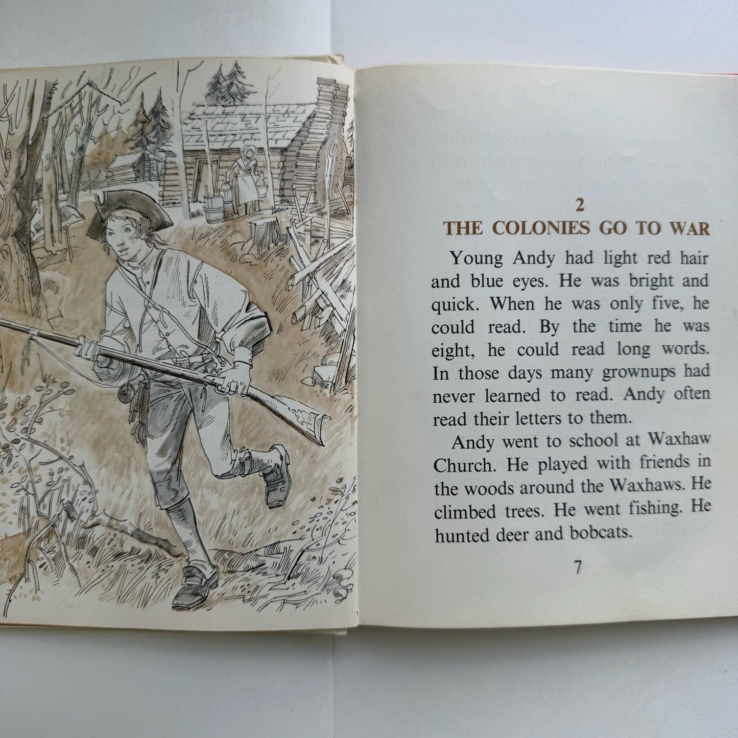 Meet Andrew Jackson, 1967 Step - Up Books Book Club Edition, Juvenile Biography - Pretty Old Books