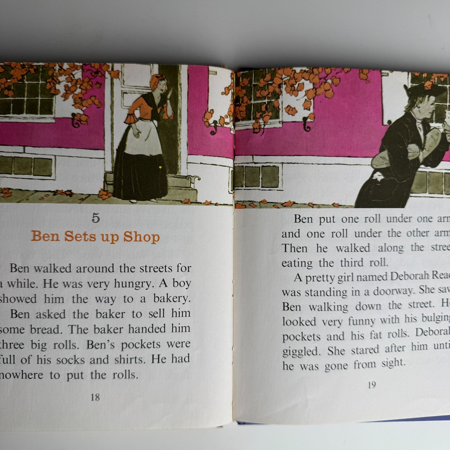 Meet Benjamin Franklin, 1968 Step - Up Books Juvenile Biography - Pretty Old Books